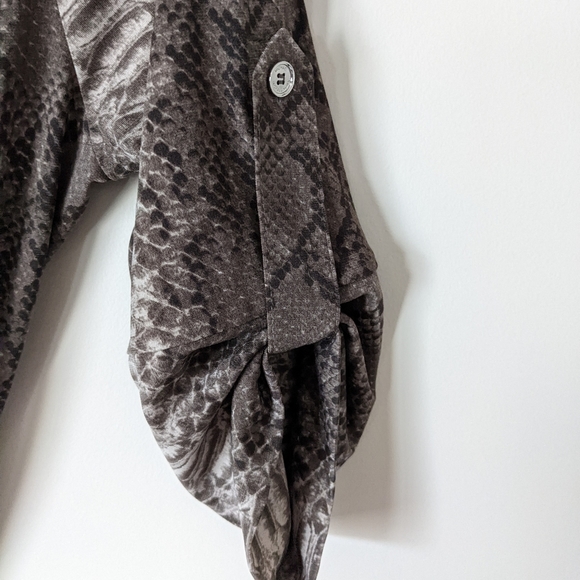 MICHEAL Micheal Kors Snake Skin Dress Size XS - Picture 6 of 14